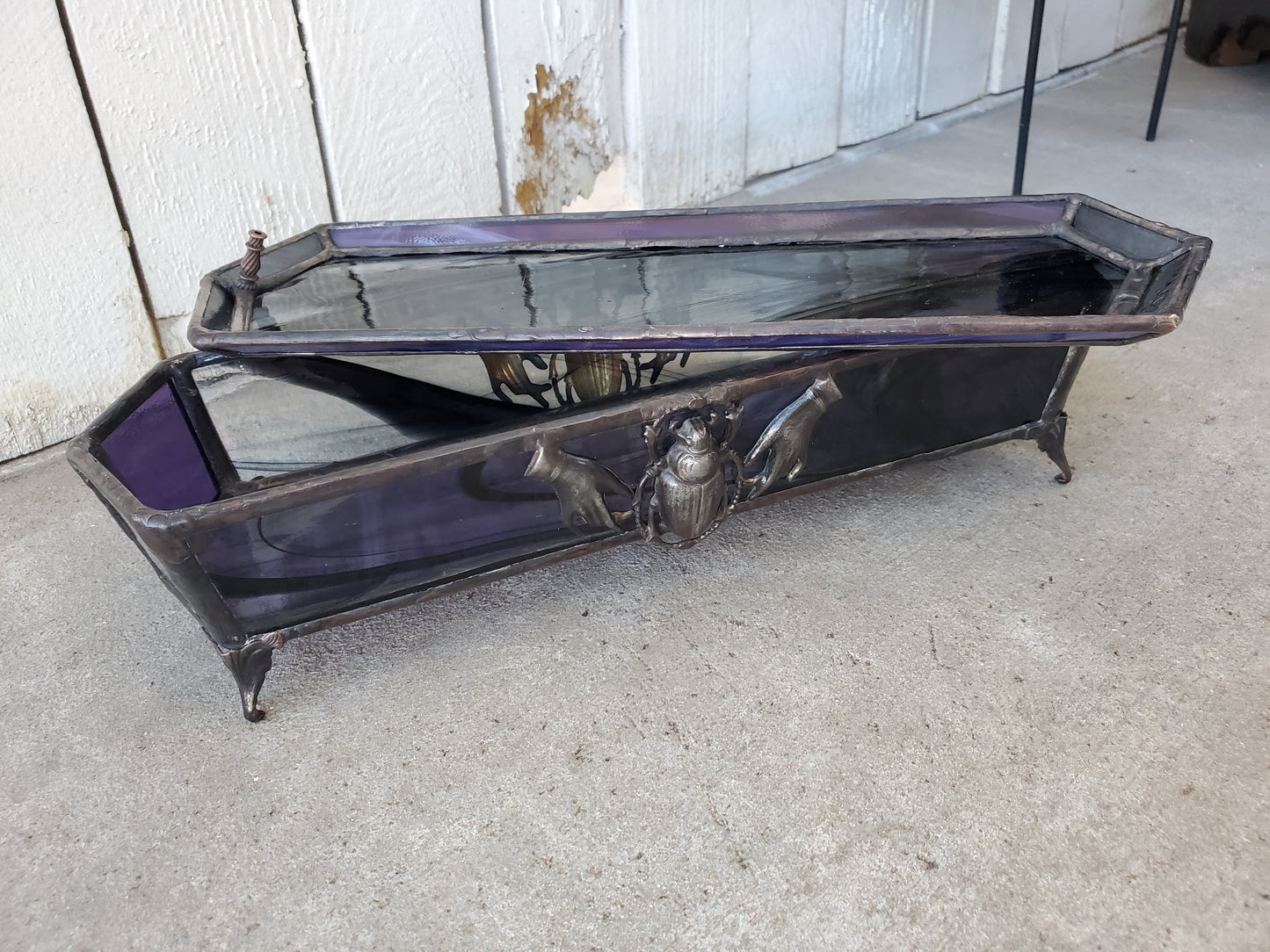 Stained Glass Incense Box/Burner